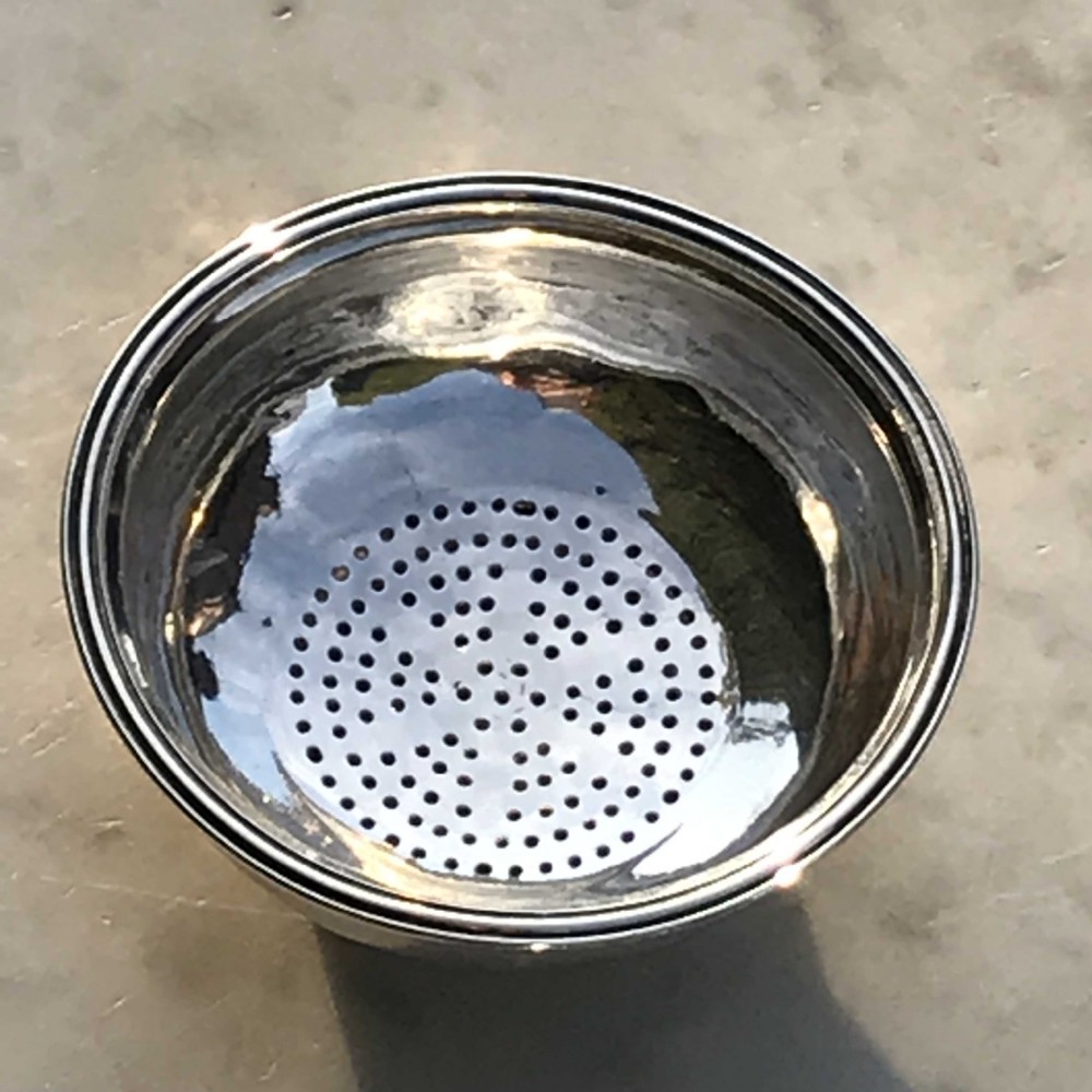 George III Two Part Silver Wine Funnel View VI
