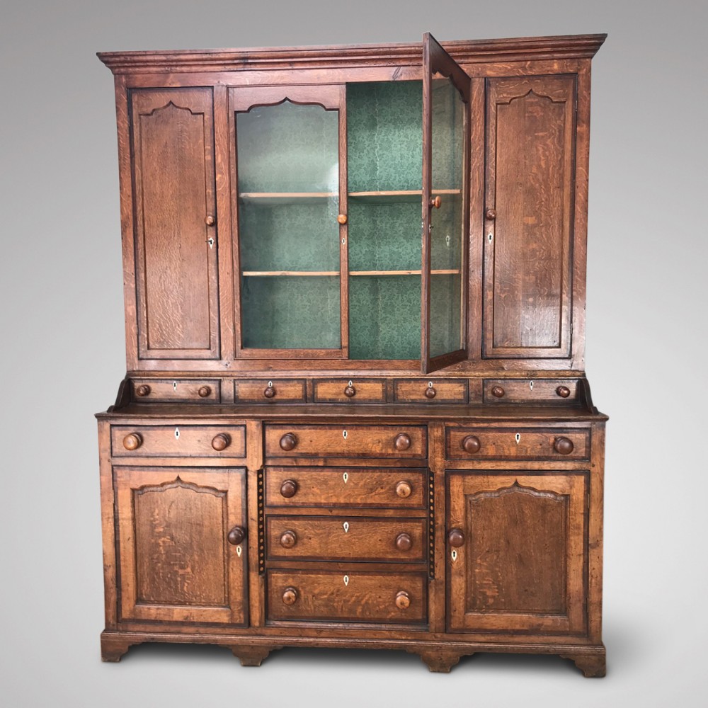 Georgian Oak Housekeepers Cupboard