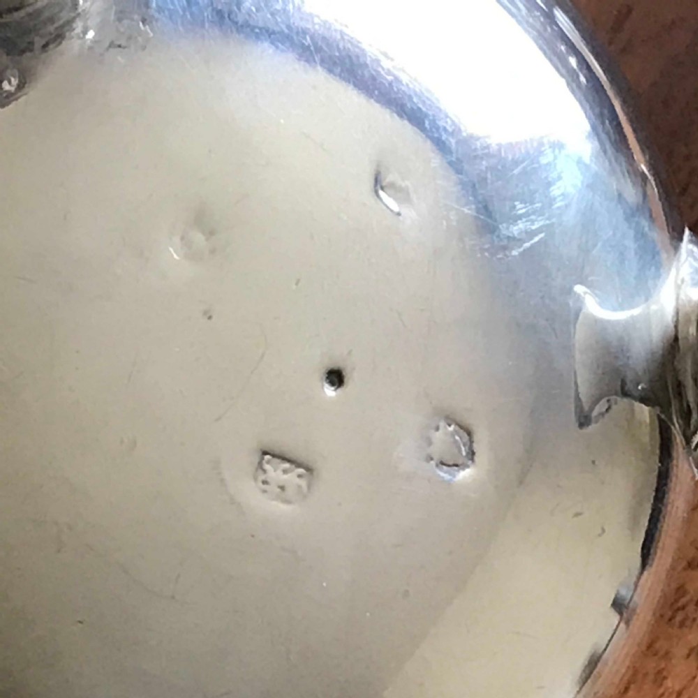 Pair of Georgian Silver Table Salts View V