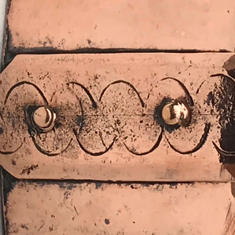 19th Century Twin Handled Copper Grain Measure View III