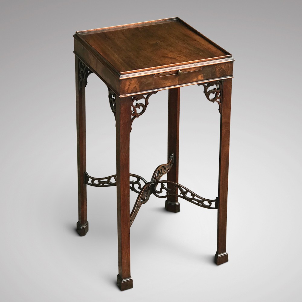 Edwardian Mahogany Kettle Stand in the Georgian Style