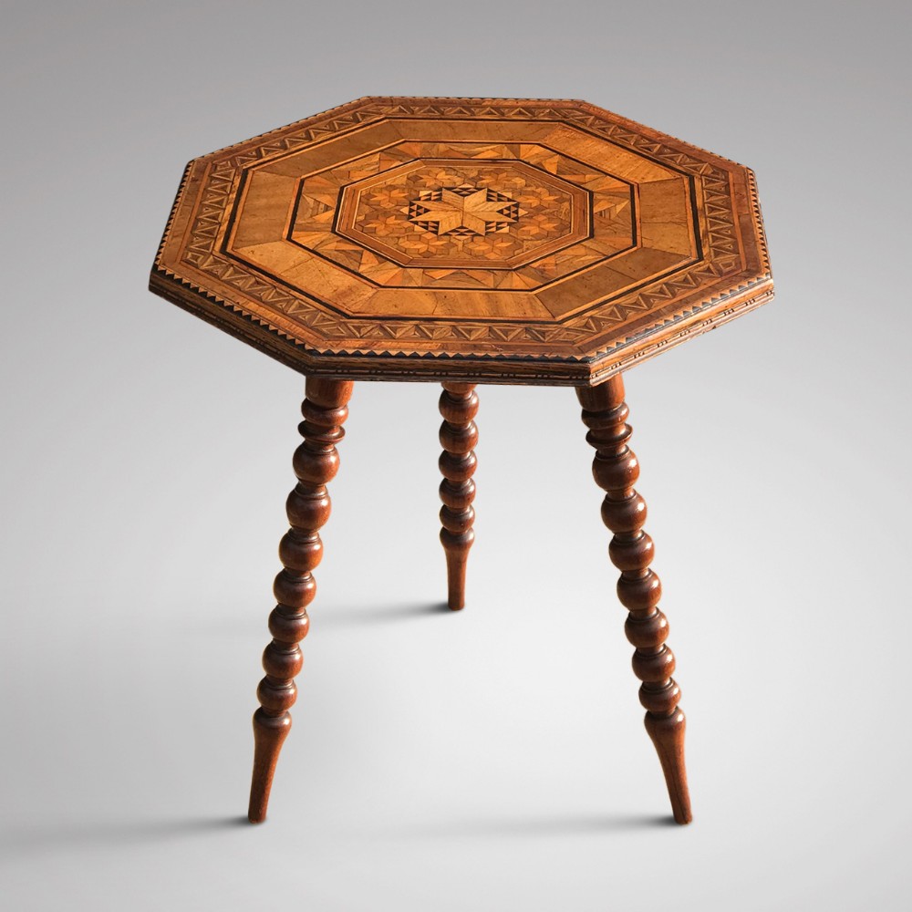 19th Century Specimen Wood Gipsy Table
