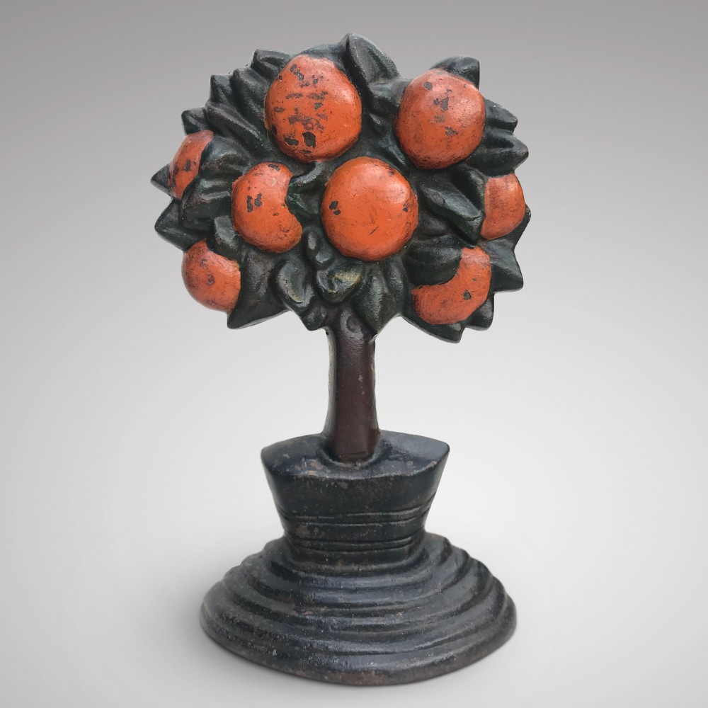 Victorian Orange Tree Door Stop