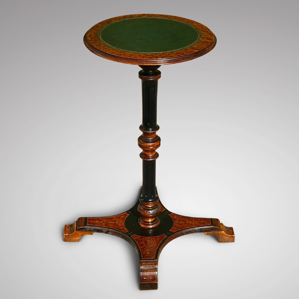 19th Century Amboyna Wine Table in the manner of Lamb of Manchester