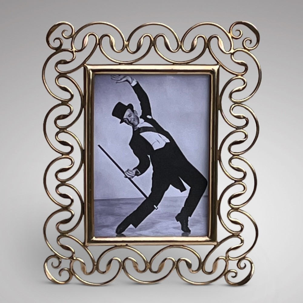 Brass Art Nouveau Photograph Frame