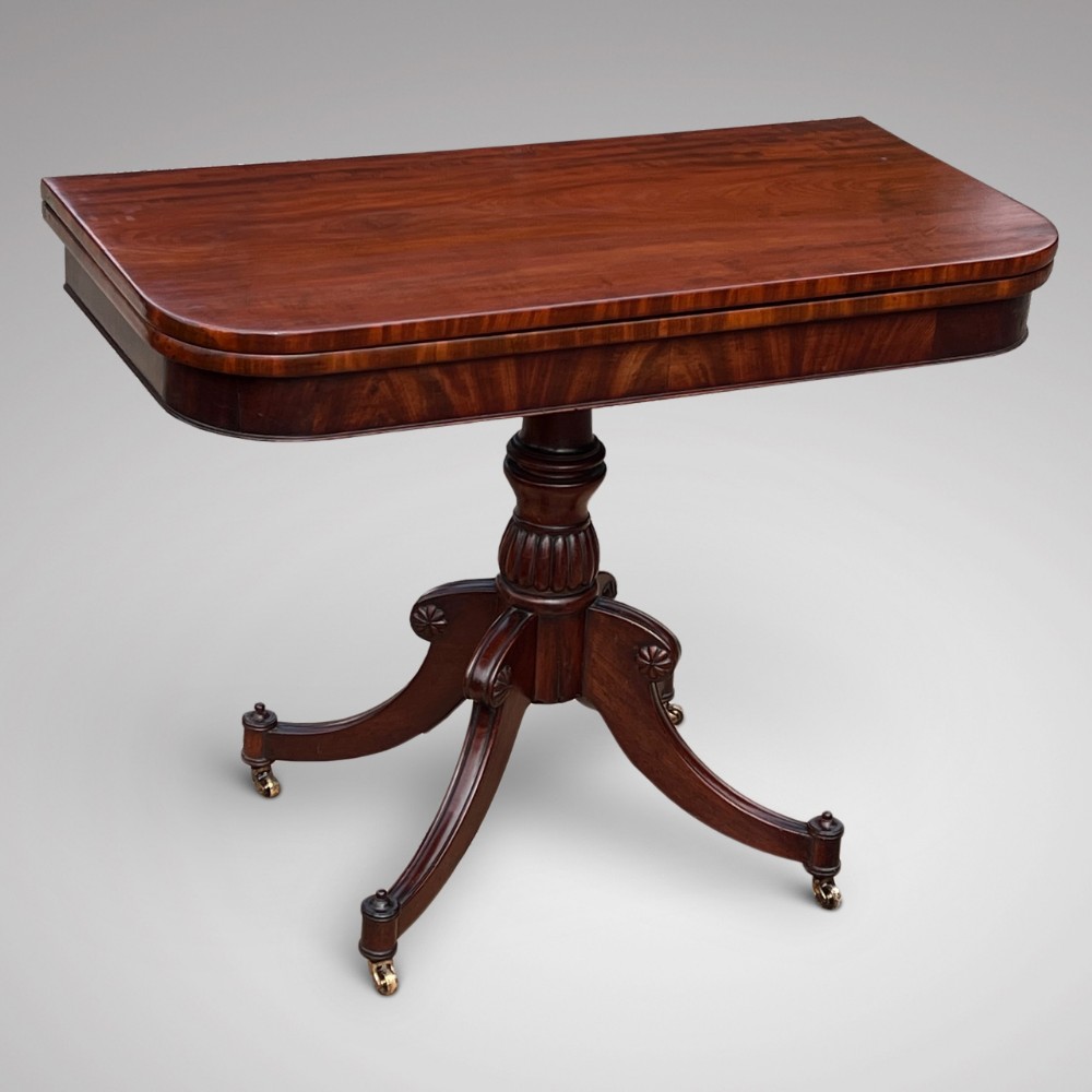 Early 19th Century Mahogany Tea Table