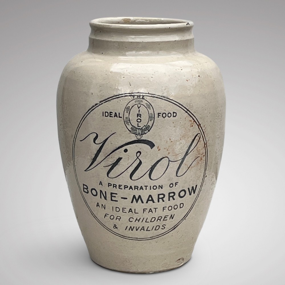 Enormous Stoneware Virol Jar