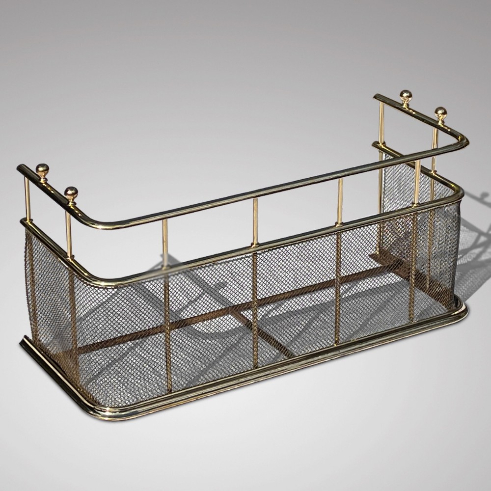 Victorian Brass Nursery Fire Guard