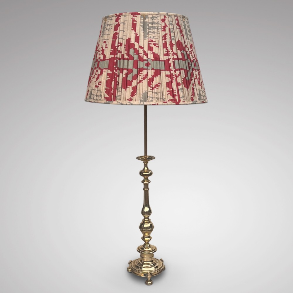19th Century Brass Lamp