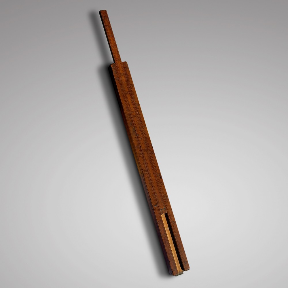 Edward Roberts Boxwood Excise Officer's Slide Rule