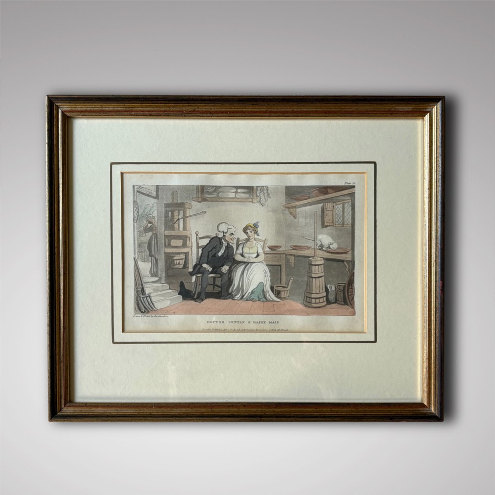 A pair of 19th Century Dr Syntax Prints View II