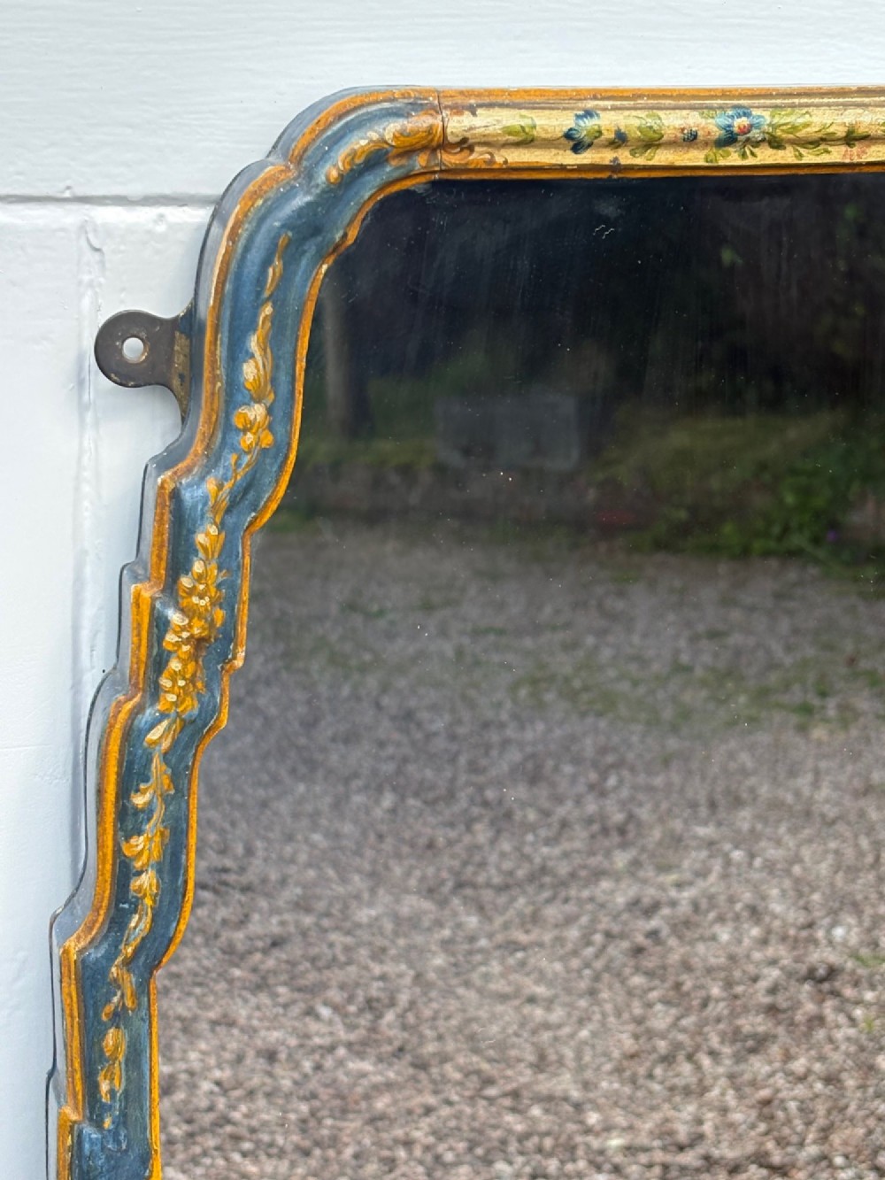 Painted Long Wall Mirror View III
