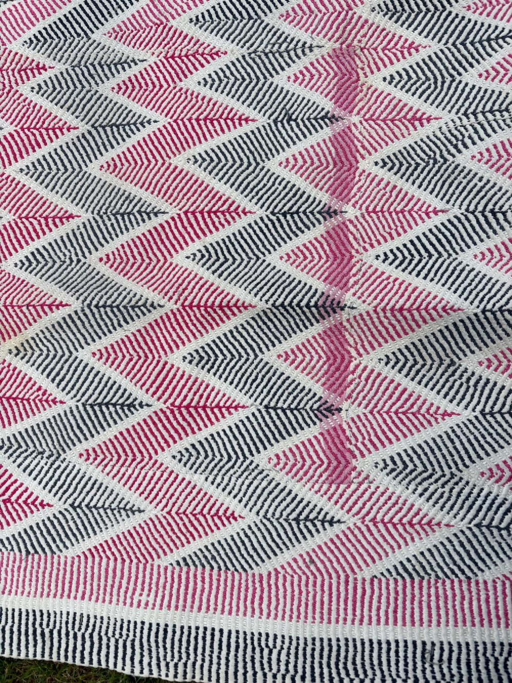 Antique Hand Stitched Lohori Kantha Throw View IV