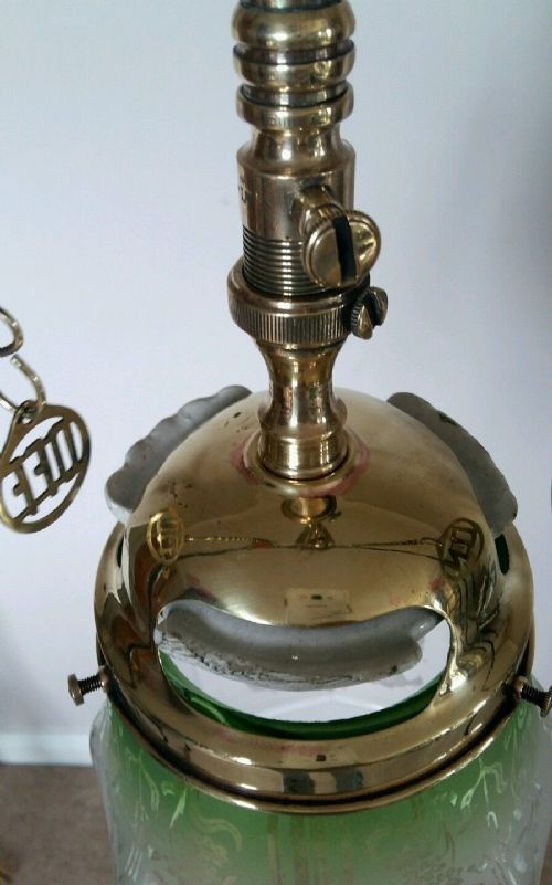 fig 1. Victorian C1870 Gas Ceiling Light Lamp