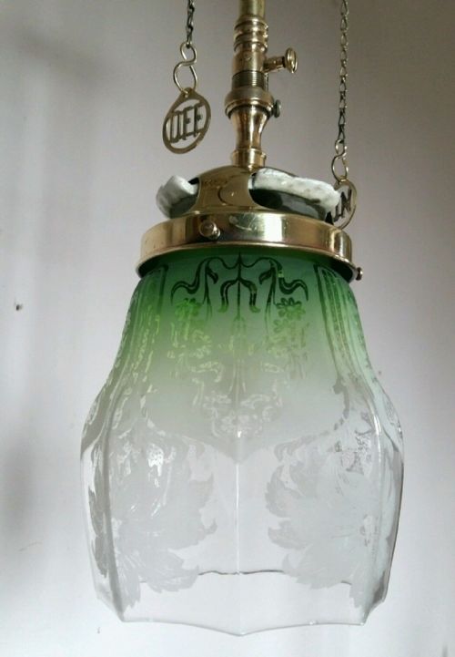 fig 3. Victorian C1870 Gas Ceiling Light Lamp