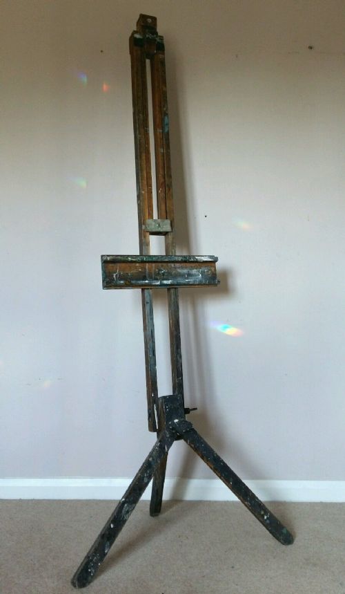 C1900 Large Tripod Artists Easel Windsor&newton Ltd London
