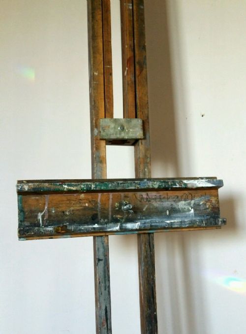 fig 1. c1900 Large Tripod Artists Easel Windsor&Newton Ltd London