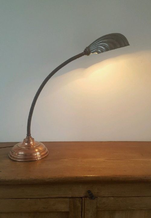Adjustable Gec Desk Lamp; C1900.
