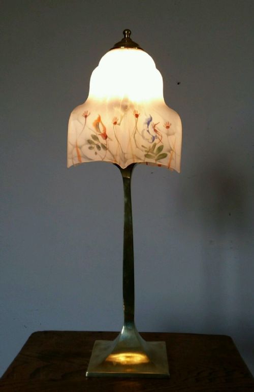 Edwardian Elegant Table Lamp. Fully Rewired
