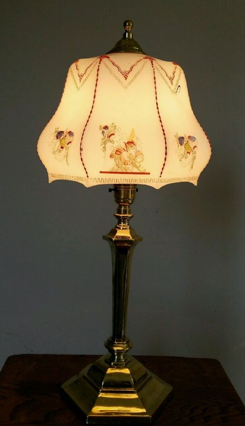 fig 1. C1900 Edwardian Elegant Table Lamp