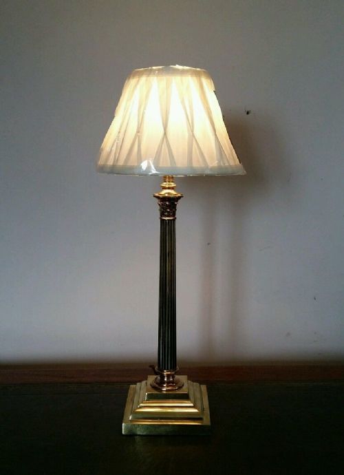 Corinthian Column Table Lamp