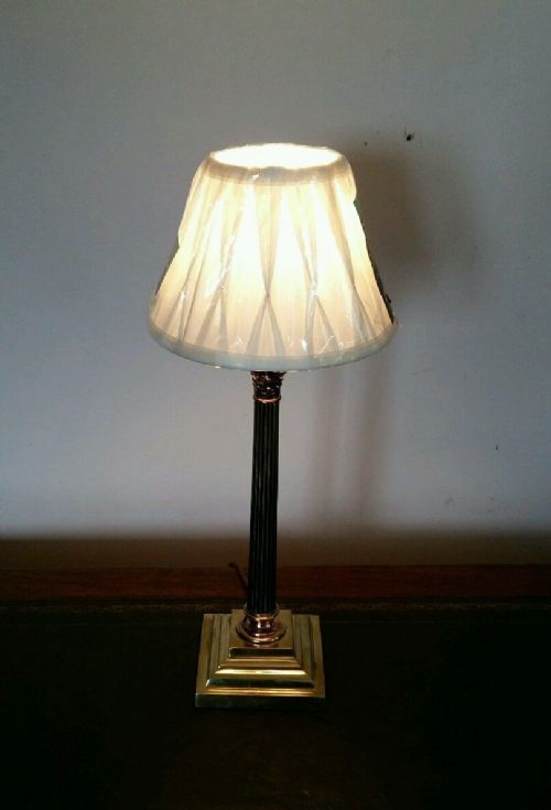 fig 1. Corinthian Column Table Lamp