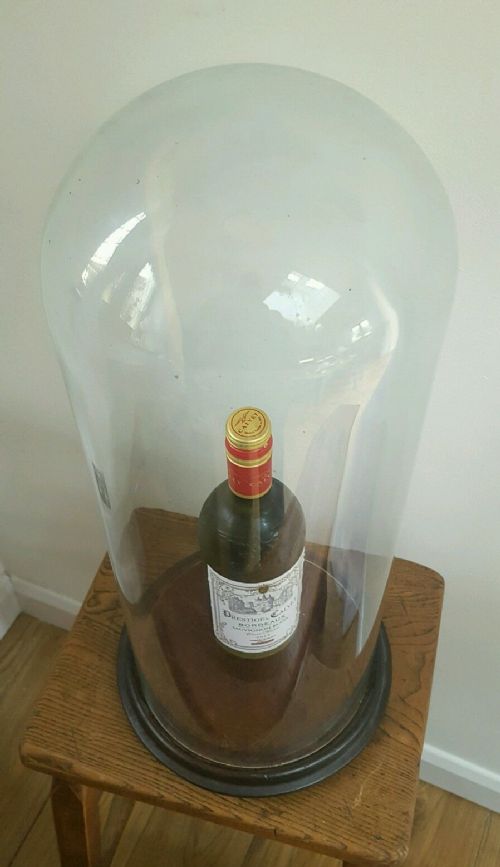 fig 1. Victorian c1880 French Glass Display Dome