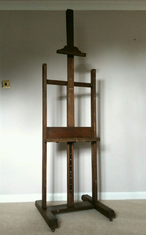 fig 1. c1880 Dutch Wooden Artist's Easel