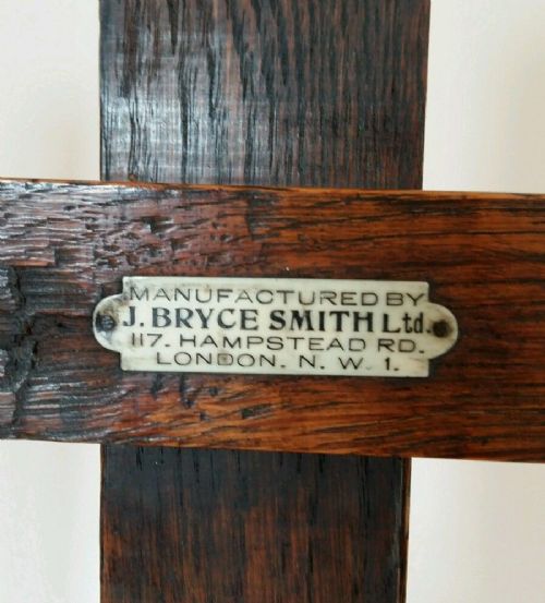 fig 1. c1880 Oak Mechanical Artist's Easel On Castors London Maker