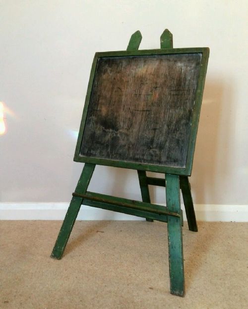 French Shabby Chic C1920 Children's Black Board