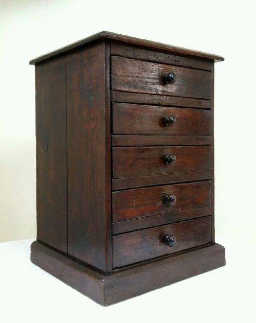 Pine Collectors / Tool Chest of Drawers