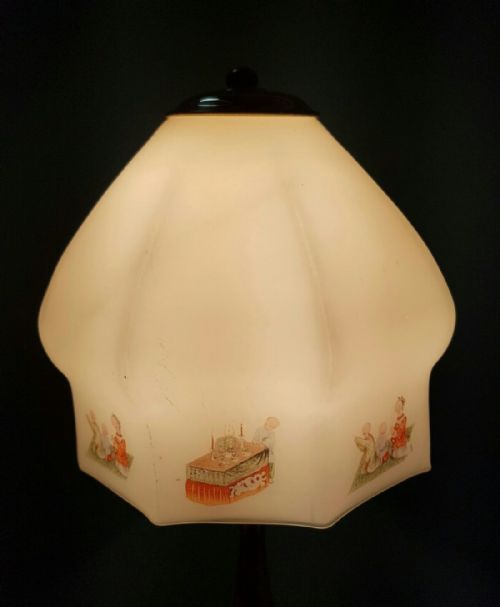 fig 1. Brass Pullman Table Lamp