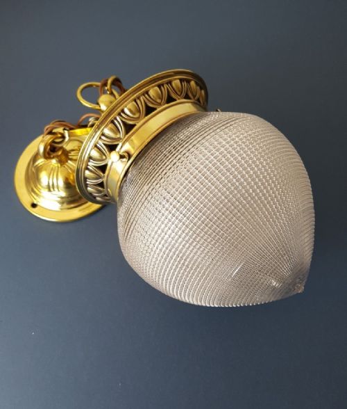 fig 1. Holophane Ceiling Light with Registration Mark on Gallery