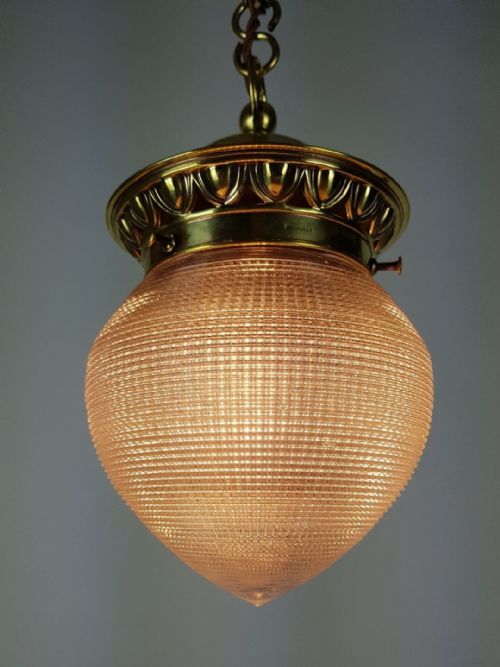 fig 4. Holophane Ceiling Light with Registration Mark on Gallery