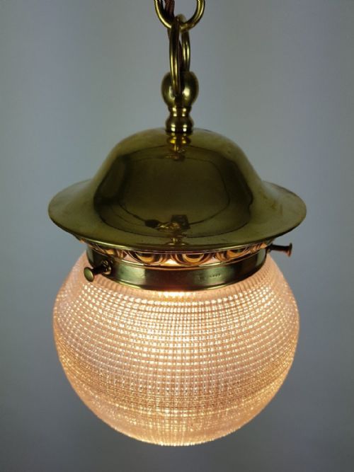 fig 5. Holophane Ceiling Light with Registration Mark on Gallery
