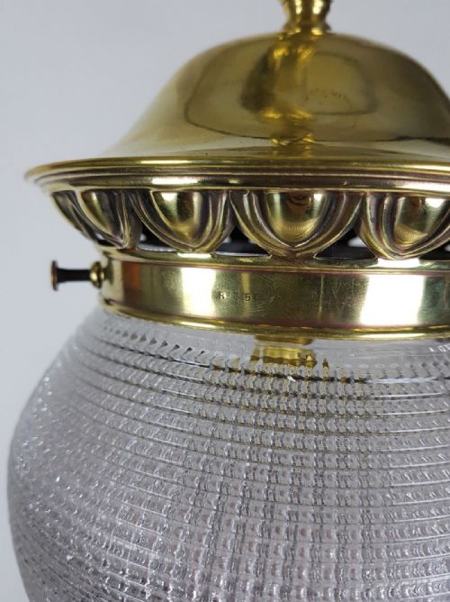 fig 9. Holophane Ceiling Light with Registration Mark on Gallery