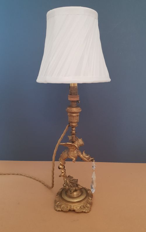 Small Dragon Table Lamp, Rewired and Pat Tested