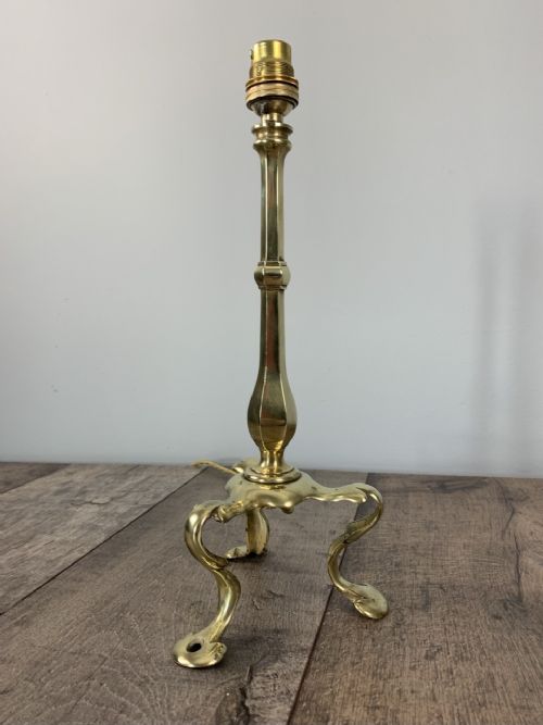 Faraday & Sons Brass Pullman Table Lamp, Rewired and Pat Tested