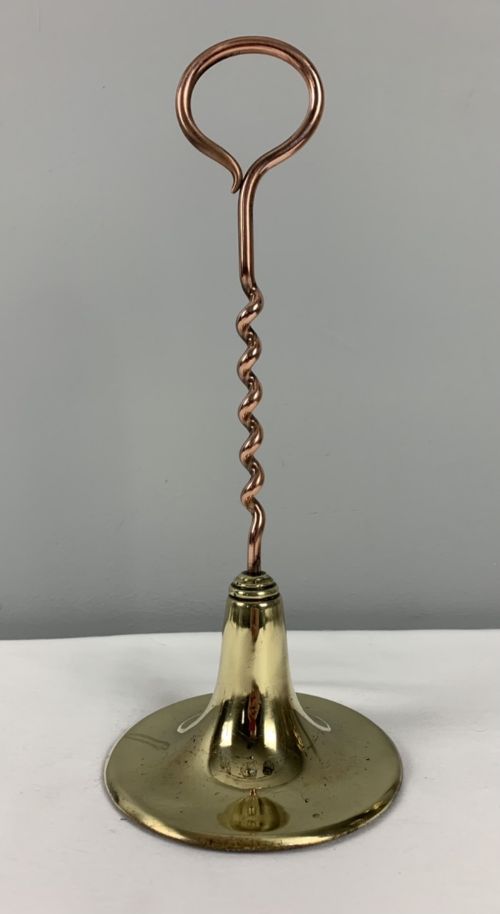 William Tonks Brass & Copper Corkscrew Doorstop Door Stop Door Porter