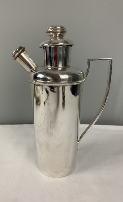 Art Deco Silver Plated Cocktail Shaker by Apex