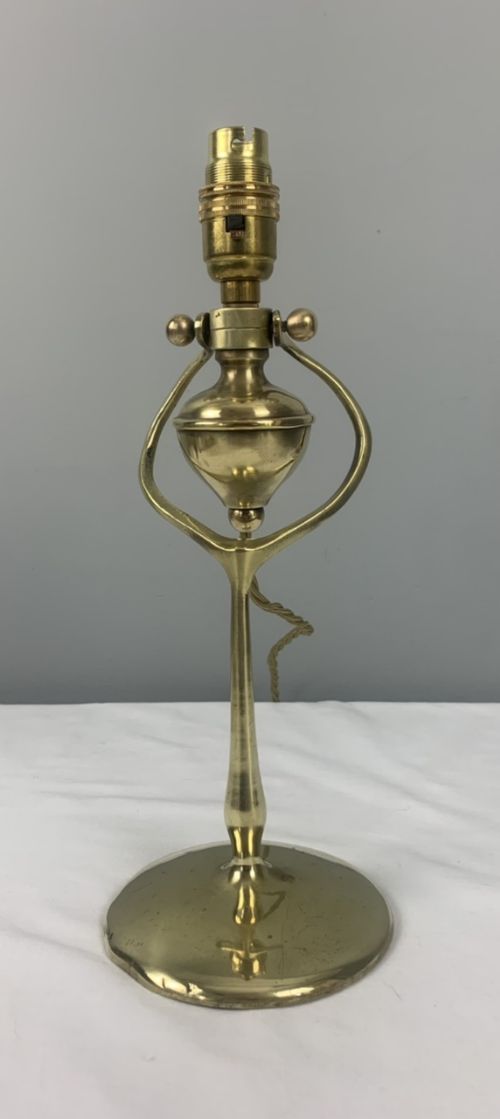 Brass Wishbone Gimbal Wall Table Lamp, Rewired and Pat Tested