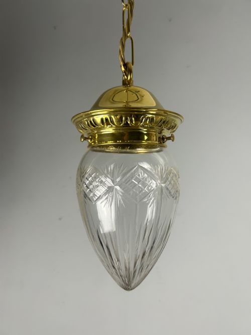 Crystal Glass Pendant Ceiling Light