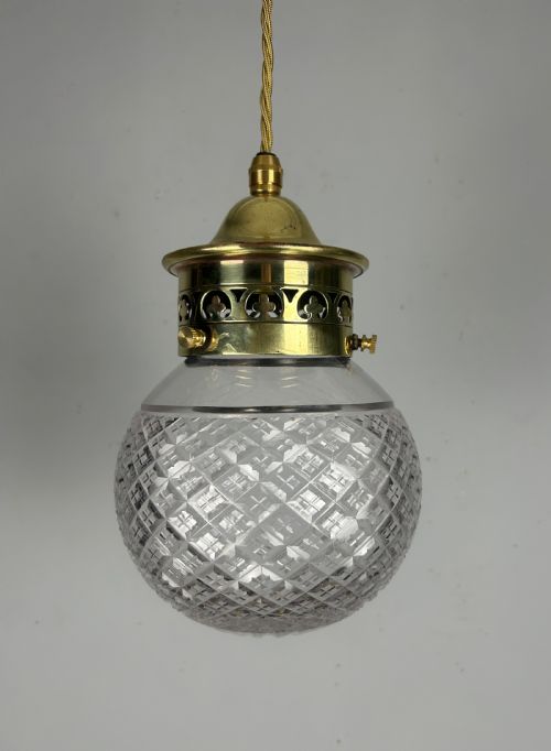 Crystal Glass Pendant Ceiling Light with Original Gallery