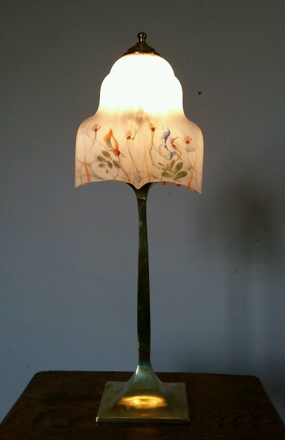 Edwardian Elegant Table Lamp. Fully Rewired