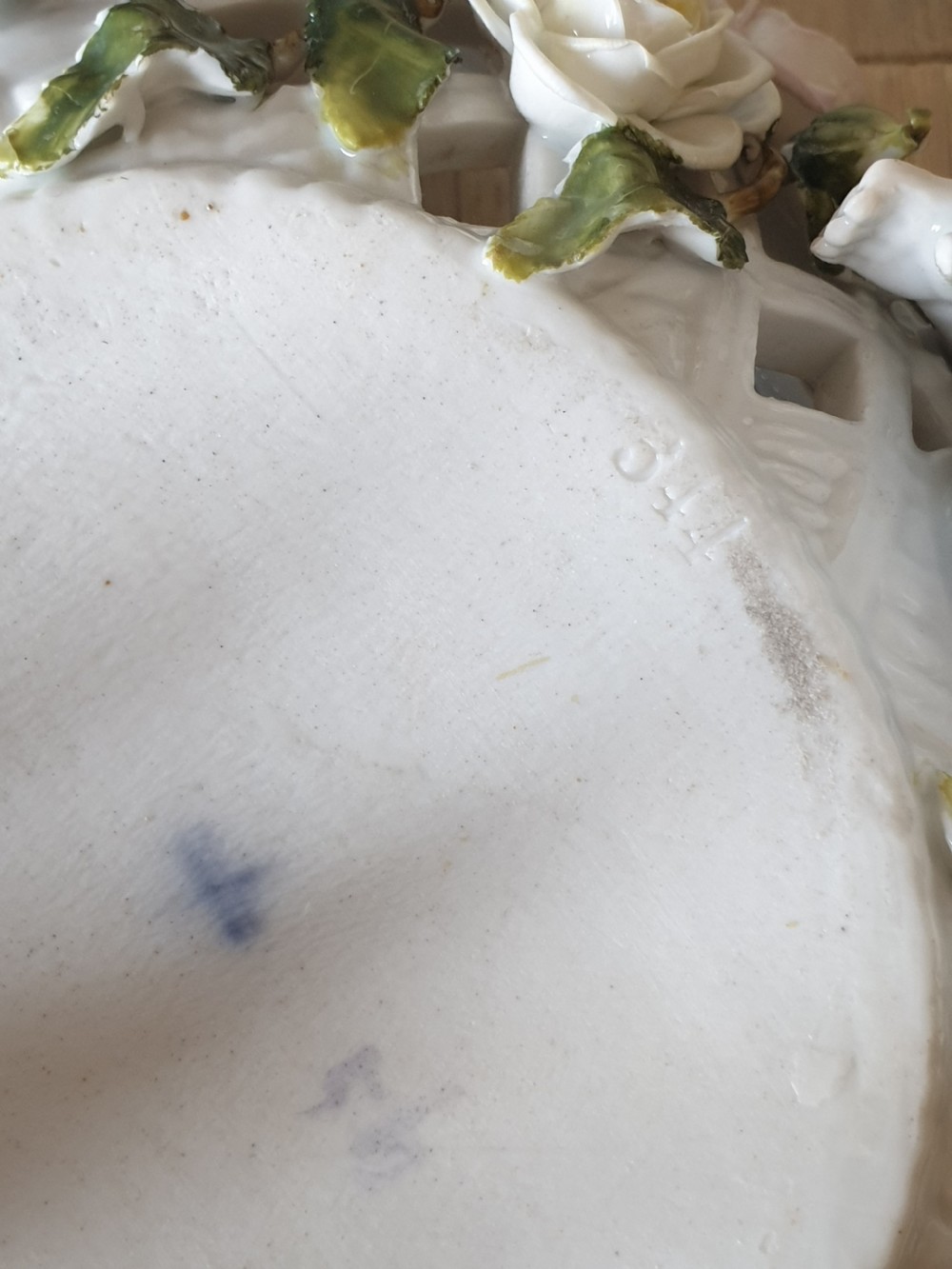 Pair of Continental Floral Cherub Bowls View XVIII