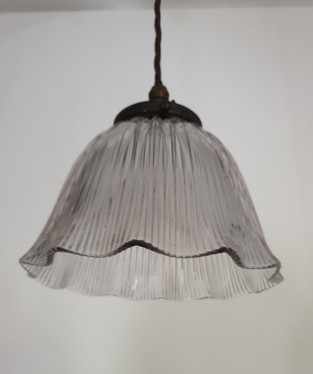 Holophane Ceiling Light, Rewired  View III