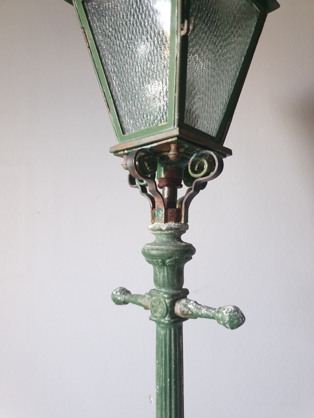 Edinburgh Cast Street Lantern Table Lamp, Rewired and PAT tested  View II