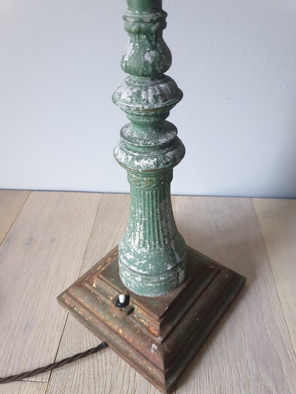 Edinburgh Cast Street Lantern Table Lamp, Rewired and PAT tested  View V