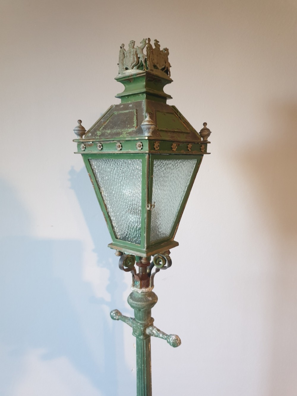 Edinburgh Cast Street Lantern Table Lamp, Rewired and PAT tested  View VII