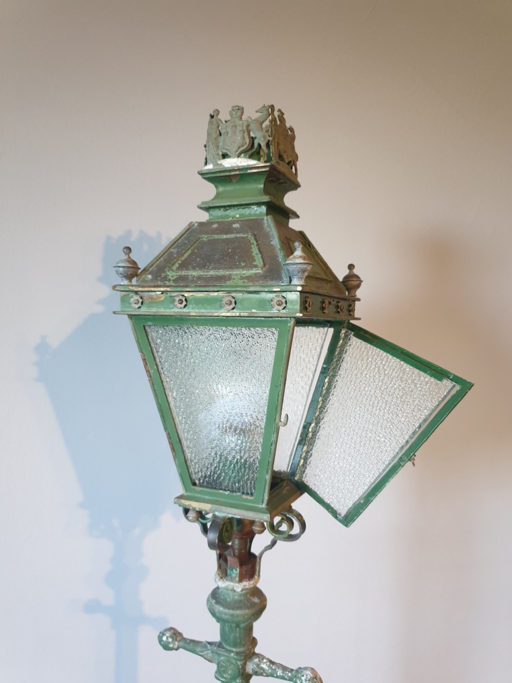 Edinburgh Cast Street Lantern Table Lamp, Rewired and PAT tested  View VIII